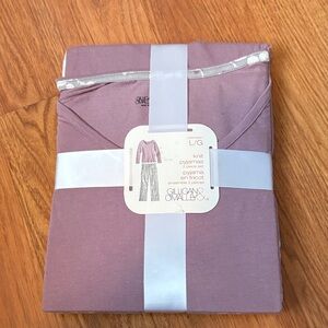 Gilligan & O'Malley Purple Pajama Set